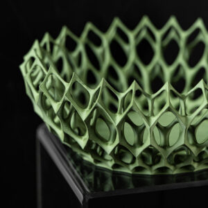 Ciotola portafrutta moderna INVADER Stampata in 3D