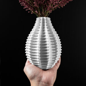 Vaso a coste stampato in 3D