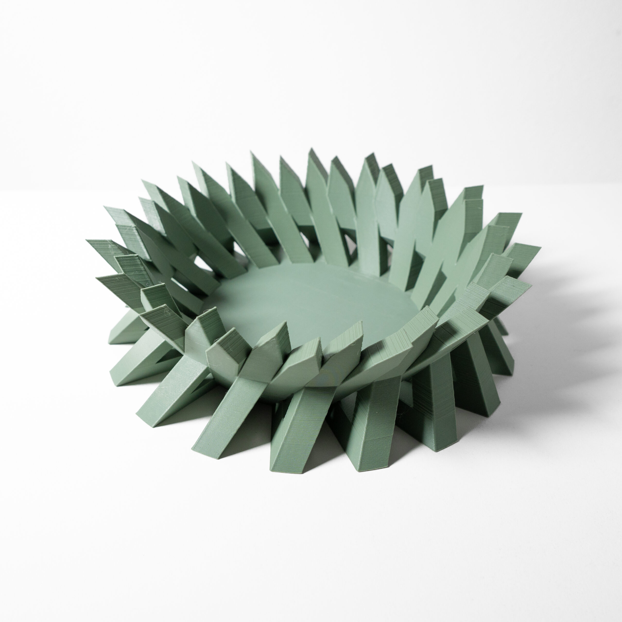 Ciotola moderna Svuota tasche, portafrutta, stampata in 3D NOVI