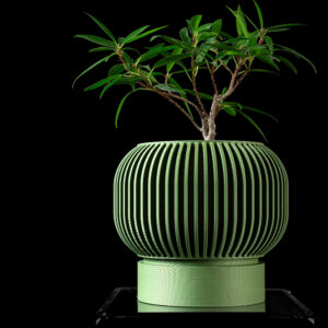 Coprivaso per piante YUSO, design moderno, stampato in 3D