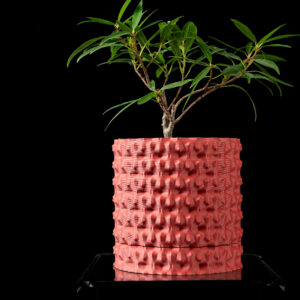 Coprivaso per piante RUGGED, design moderno, stampato in 3D