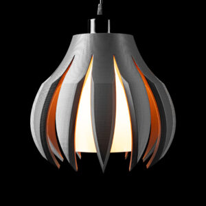 Lampada a sospensione CLAW, design moderno, stampanta in 3D