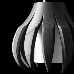 Lampada a sospensione CLAW, design moderno, stampanta in 3D