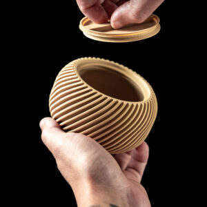 Contenitore MINI con Coperchio Stampato in 3D