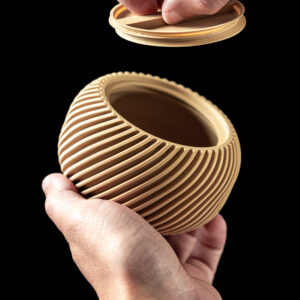 Contenitore MINI con Coperchio Stampato in 3D