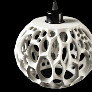 Lampada a sospensione VIRUS, design moderno, stampanta in 3D