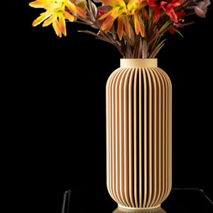 Vaso per fiori YAO, design moderno, stampato in 3D