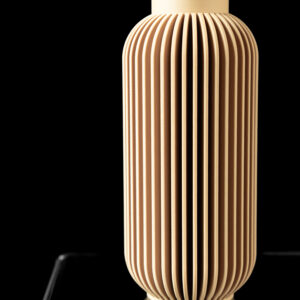 Vaso per fiori YAO, design moderno, stampato in 3D