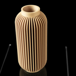 Vaso per fiori YAO, design moderno, stampato in 3D