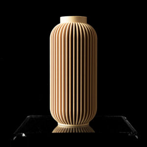 Vaso per fiori YAO, design moderno, stampato in 3D