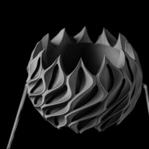 Coprivaso TWISTED, design moderno, stampato in 3D