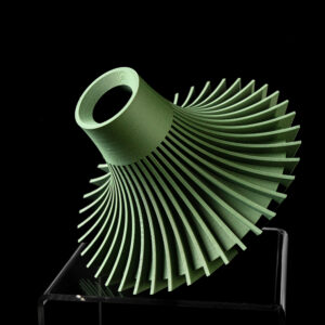 Vaso per fiori YIN, design moderno, stampato in 3D