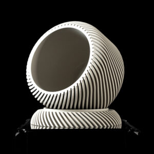 Coprivaso per piante SLANT, design moderno, stampato in 3D