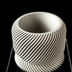 Coprivaso per piante SLANT, design moderno, stampato in 3D