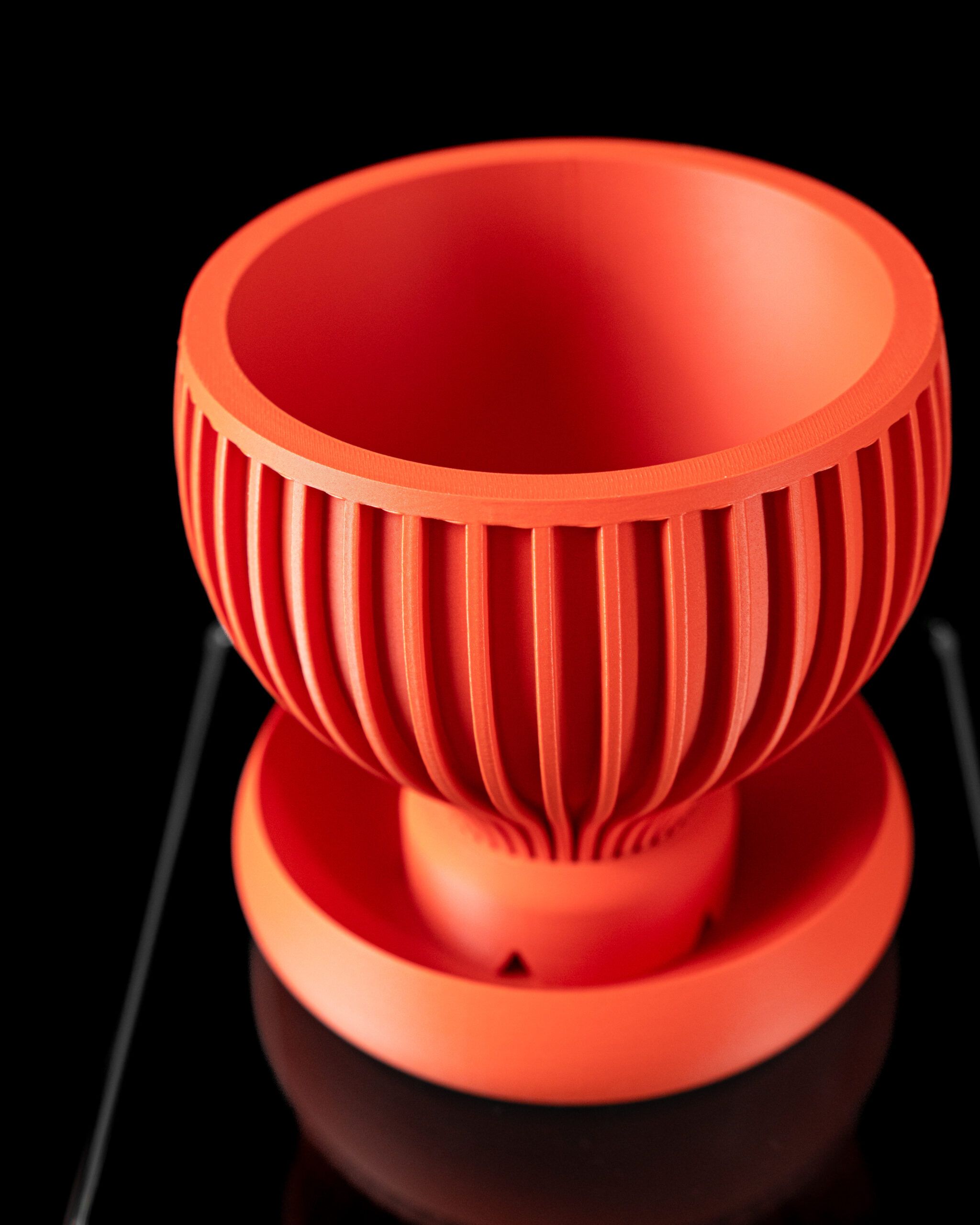 Coprivaso YIN, design moderno, stampato in 3D