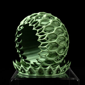 Coprivaso per piante INVADER, design moderno, stampata 3D