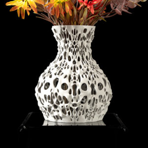 Coprivaso per fiori SPOTTED, design moderno, stampato in 3D