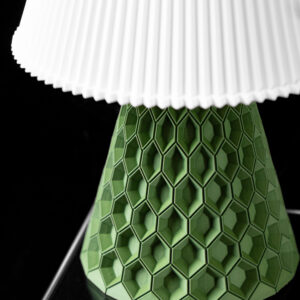 Lampada da tavolo HEXA, design moderno, stampata in 3D