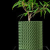 Coprivaso per piante FLOW, design moderno, stampata 3D
