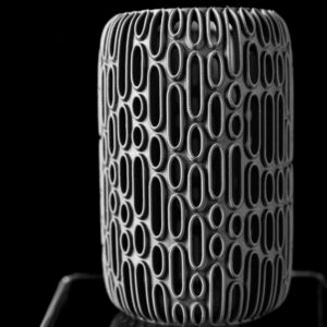 Vaso BREACH, design moderno, stampato in 3D