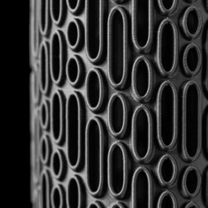 Vaso BREACH, design moderno, stampato in 3D