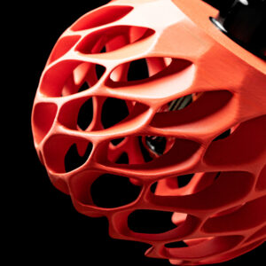 Lampada a sospensione EXO, design moderno, stampanta in 3D