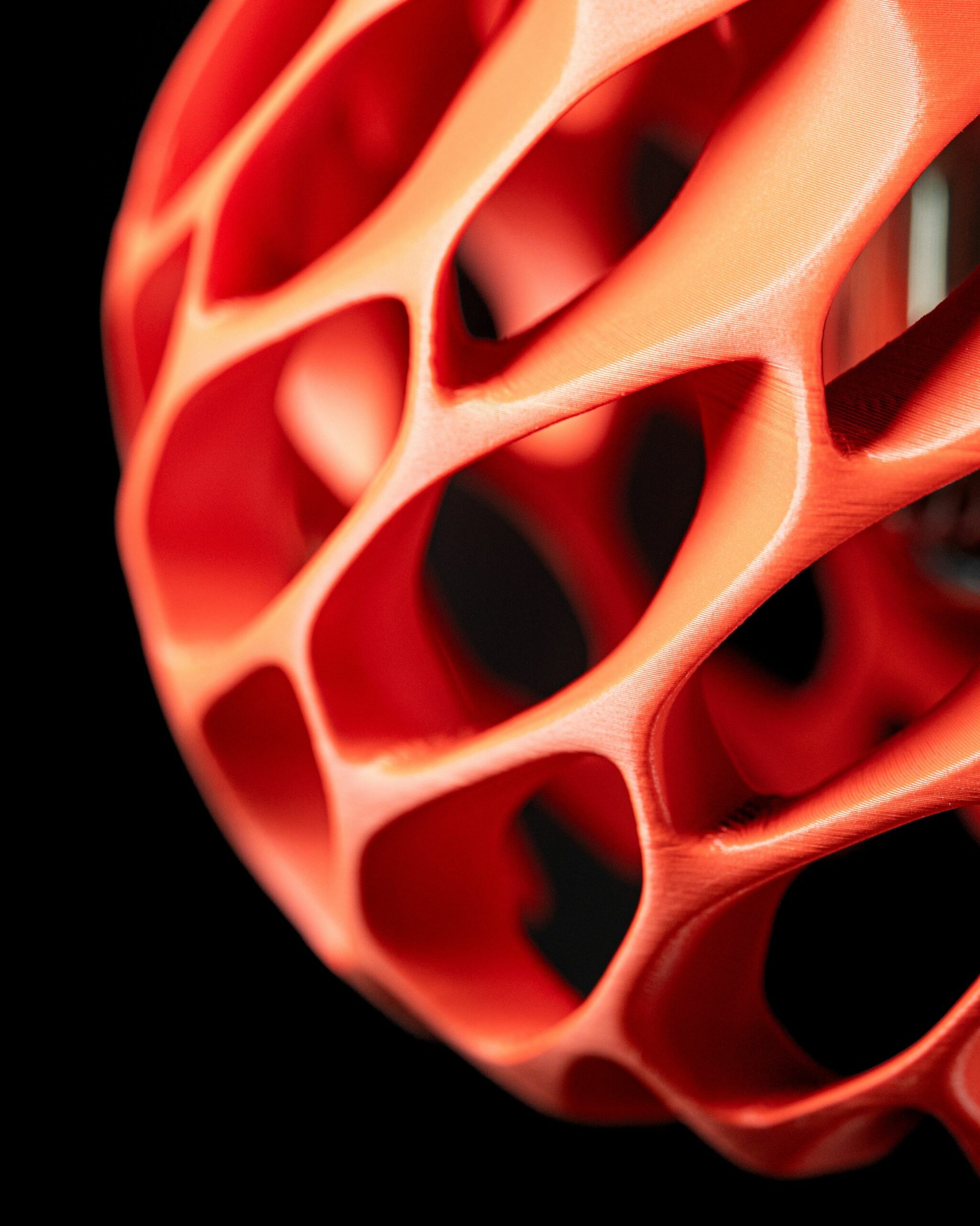 Lampada a sospensione EXO, design moderno, stampanta in 3D