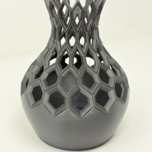 Vaso per fiori HEXA, design moderno, stampato in 3D