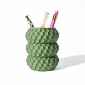 Porta penne OKOS, design moderno, stampato in 3D