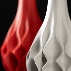 Vaso per fiori ABYSSAL, design moderno, stampato 3D