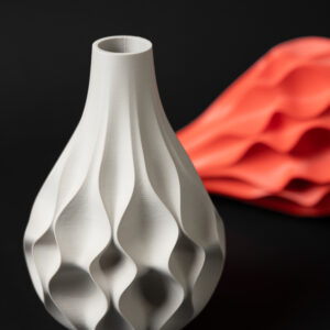 Vaso per fiori ABYSSAL, design moderno, stampato 3D