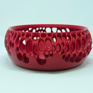 Ciotola VIRUS, design moderno, stampato in 3D