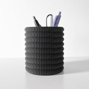 Porta penne LONU, design moderno, stampato in 3D