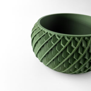 Vaso per piante EVLAR, design moderno, stampato in 3D