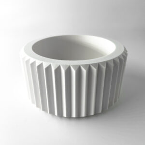 Vaso per piante RILAS, design moderno, stampato in 3D