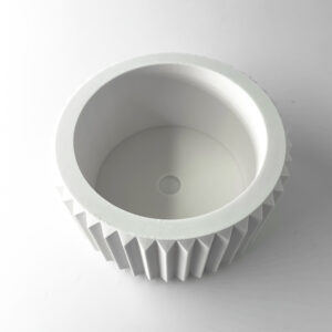 Vaso per piante RILAS, design moderno, stampato in 3D