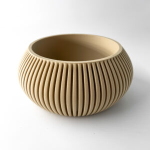 Vaso per piante TORME, design moderno, stampato in 3D