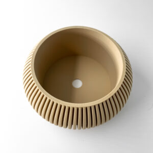 Vaso per piante TORME, design moderno, stampato in 3D