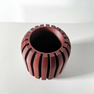 Porta penne UNRA, design moderno, stampato in 3D