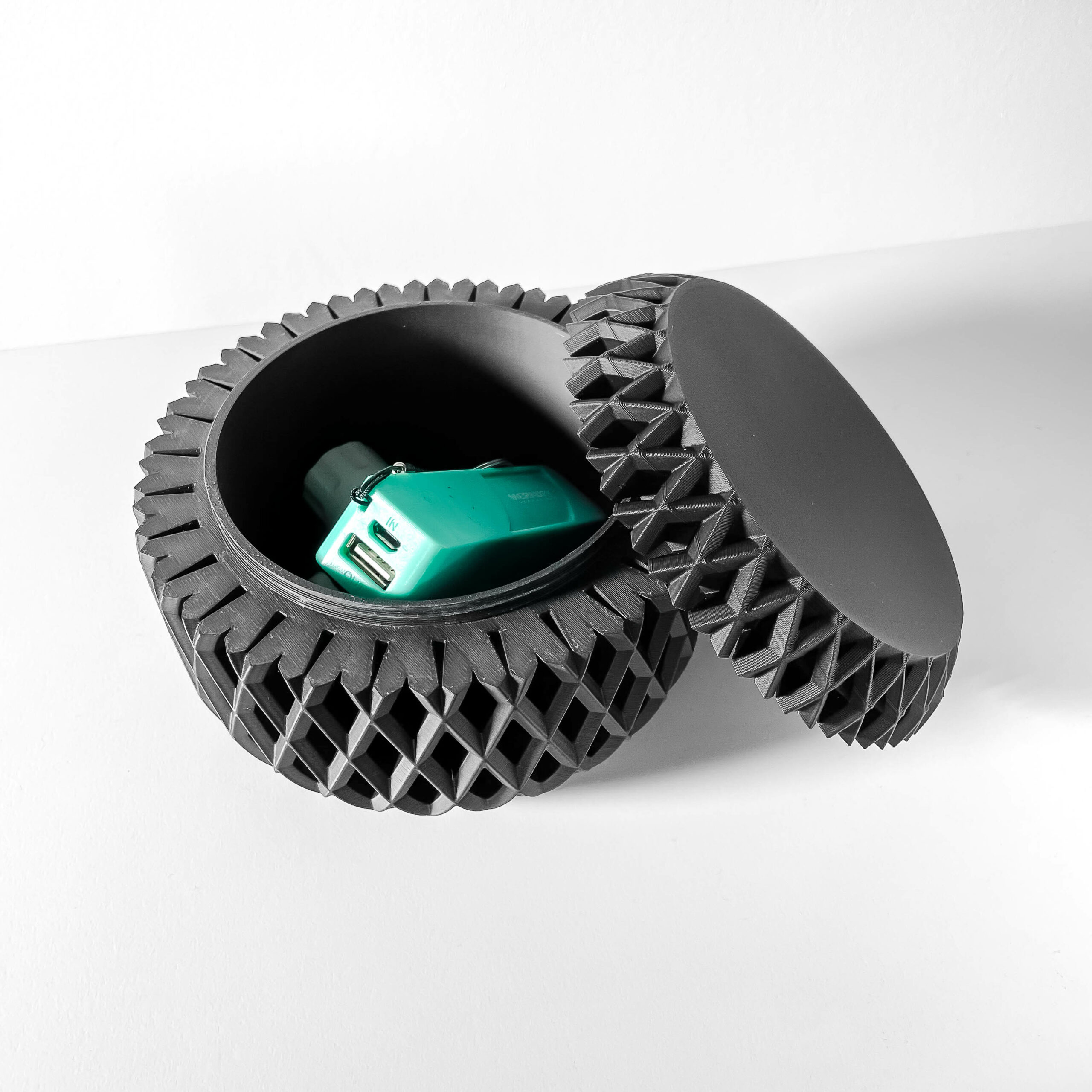 Contenitore PALIS, design moderno, stampato n 3D