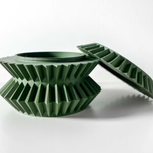 Contenitore KISA, design moderno, stampato in 3D