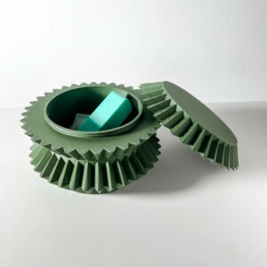 Contenitore KISA, design moderno, stampato in 3D