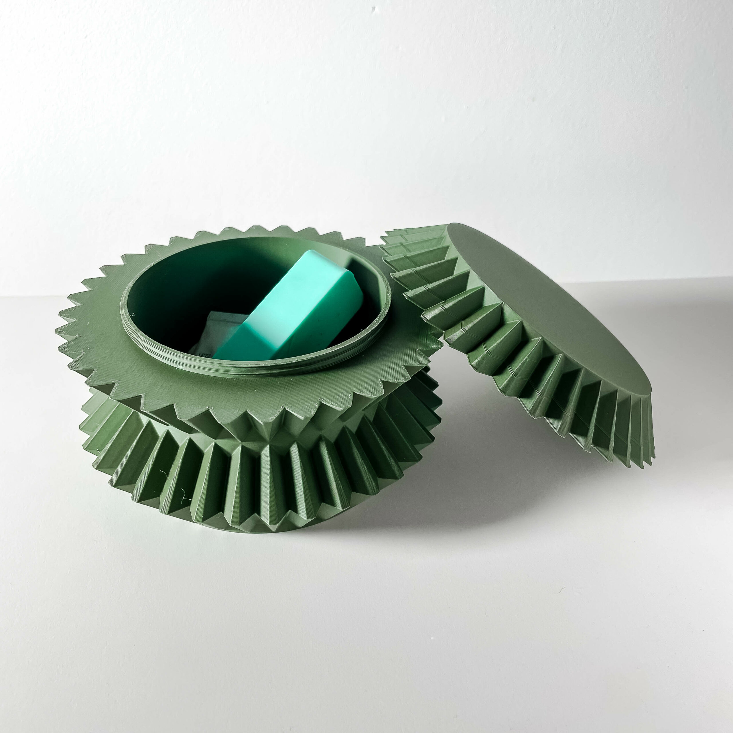 Contenitore KISA, design moderno, stampato in 3D