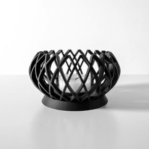 Porta candele JAVI, design moderno, stampato in 3D