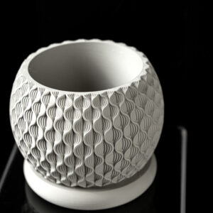 vaso per piante BLOOM, design moderno, stampato in 3D