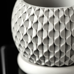 vaso per piante BLOOM, design moderno, stampato in 3D