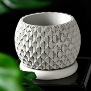 vaso per piante BLOOM, design moderno, stampato in 3D