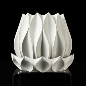 Vaso per piante ABYSSAL, design moderno, stampato in 3D