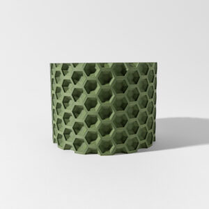 Vaso per piante ARMOS, design moderno, stampato in 3D