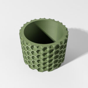 Vaso per piante ARMOS, design moderno, stampato in 3D